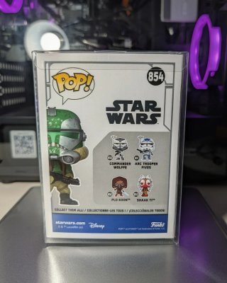 Funko Star Wars Commander Gree #854 SE + protector
