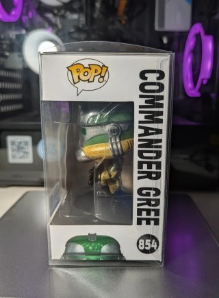 Funko Star Wars Commander Gree #854 SE + protector