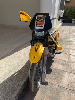 Moto Eléctrica Infantil Amarilla