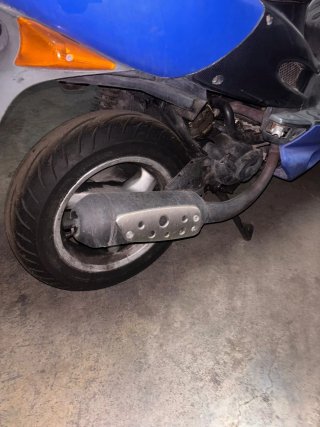 Peugeot Speedfight 50 Scooter Azul/Blanco
