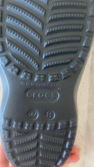 Crocs Negro Talla 38
