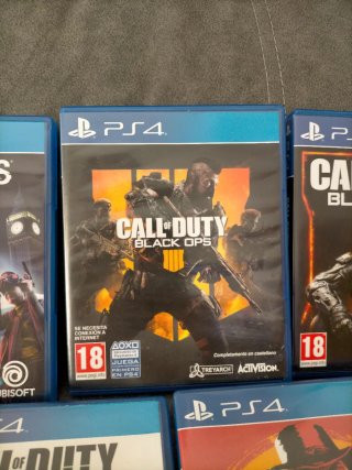 Lote 5 Juegos PS4-PS5