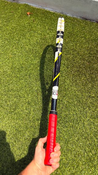 Raqueta Babolat amarilla y negra