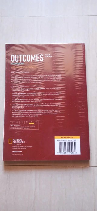 Libro OUTCOMES ADVANCED C1 de NATIONAL GEOGRAPHIC