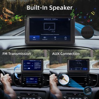 Dashcam Coche CarPlay Android Auto 7