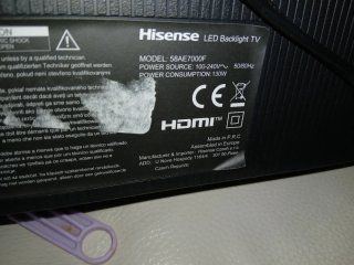 TV Hisense 58 Smart 4K