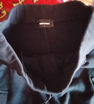 Pantaloni Dsquared2 Cargo Neri