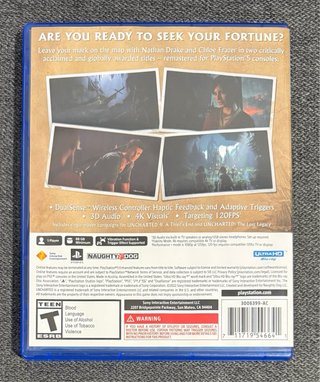 PS5 Uncharted Legacy of Thieves Collection