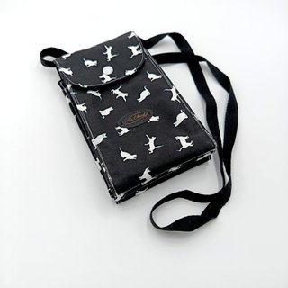 Bolso Portamóvil ARTESANAL NUEVO - Gatos