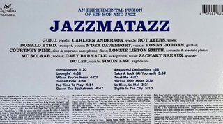 Guru Jazzmatazz Vol.1 Vinile Nuovo