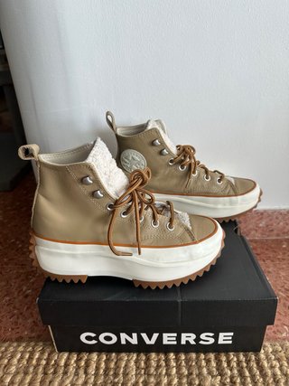 Converse Run Star Hike Beige/Marrón