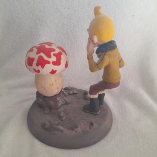 Figuras Tintín y Hongo