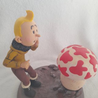 Figuras Tintín y Hongo