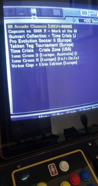 Playstation 2 para recreativa Arcade