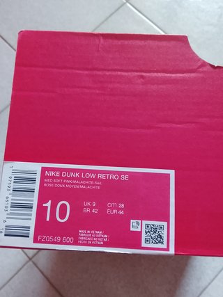 Nike Dunk Low Retro SE Scarpa Verde Rosa