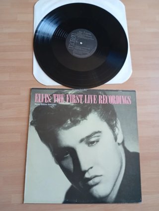 Elvis The First Live Recordings LP RCA