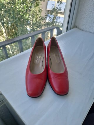 Zapatos piel rojos Jaime Mascaró Talla 38/39