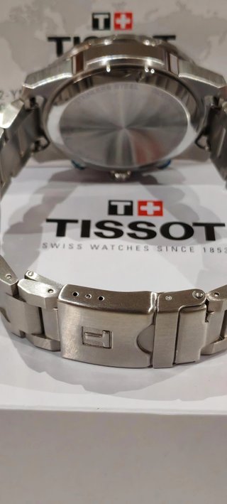 Tissot Supersport Chrono 45.5mm Negro/Plata