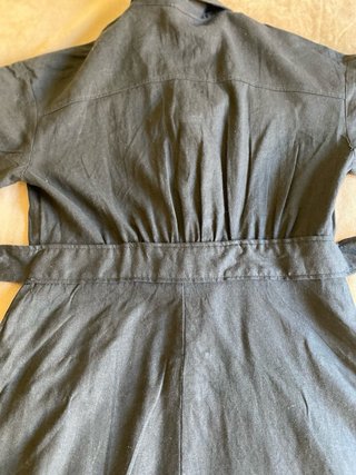 Vestido largo Zara Lino Viscosa Talla M