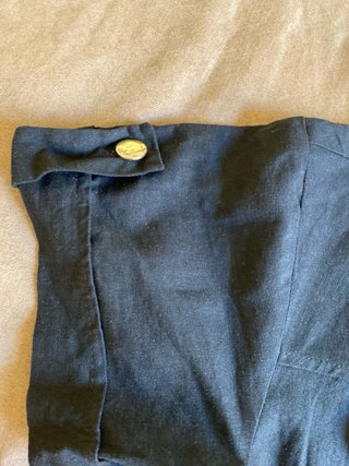 Vestido largo Zara Lino Viscosa Talla M