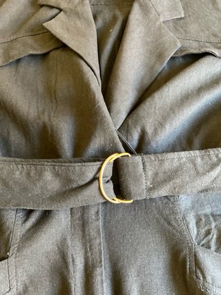 Vestido largo Zara Lino Viscosa Talla M