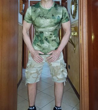 T-shirt camouflage homme