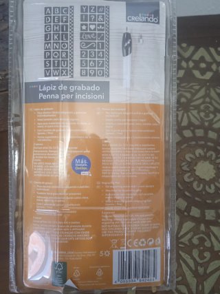 Lápiz de Grabado Eléctrico para Madera, Metal, Vid
