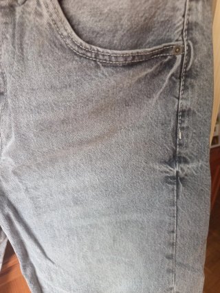 Pantalón chándal PULL&BEAR gris Talla M