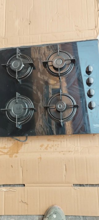 Placa de gas Beko con encendido eléctrico