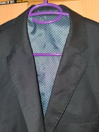 Traje de caballero Azul