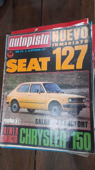 Revista Autopista año 1977
