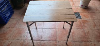 Mesa Camping KingCamp Bambú 60x65