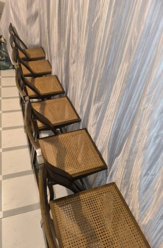 Lote6 sillas Plegables Vintage Guilleumas (unidad)