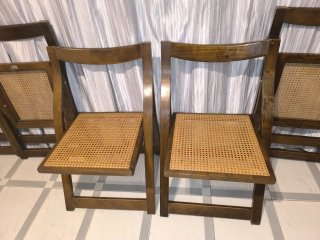 Lote6 sillas Plegables Vintage Guilleumas (unidad)