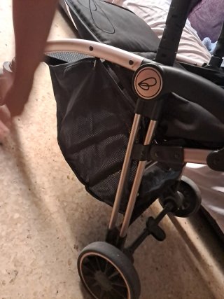 Silla de paseo Asalvo Plis Plas Negra