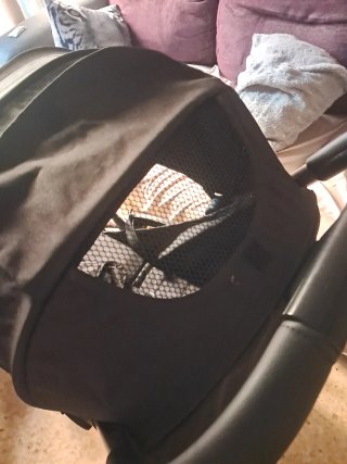 Silla de paseo Asalvo Plis Plas Negra