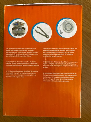 Esterilizador de vapor electrónico H+H