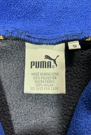 Polar Puma Vintage Negro y Azul Años 90