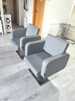2 Sillones Hidráulicos Peluquería