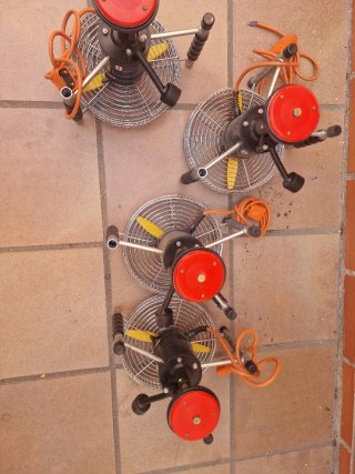 4 Pulverizadores ULV Micron Turbair Electrafan