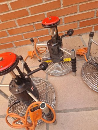 4 Pulverizadores ULV Micron Turbair Electrafan