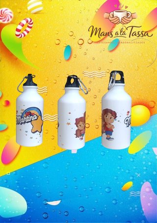 Botellas de agua personalizadas