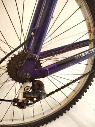 Bicicleta Grisley Mega 10 Aluminium Morada