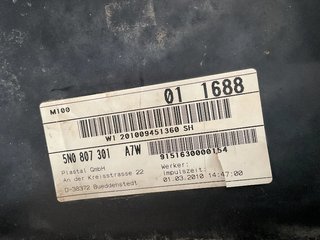 Paragolpes trasero VW Tiguan 07-18