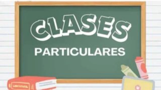 CLASES PARTICULARES VERANO Y TODO EL AÑO.