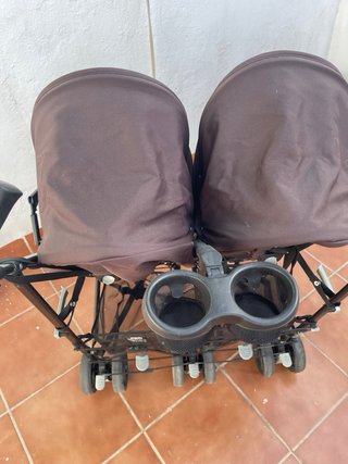 Carrito Gemelar Be Cool Marrón