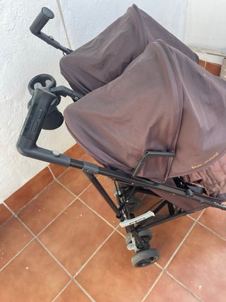 Carrito Gemelar Be Cool Marrón