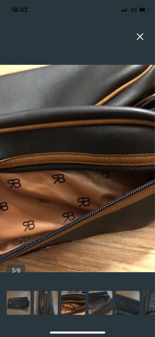 Trousse Renato Balestra nero/marrone