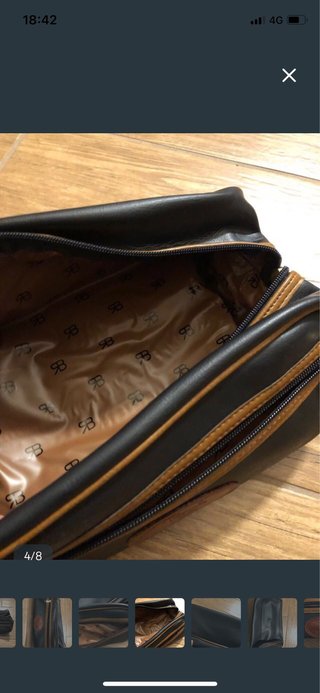 Trousse Renato Balestra nero/marrone