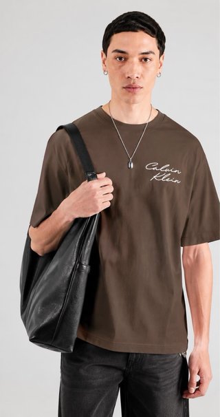 Camisetas CK (Negro, Marrón, Gris, Blanco)